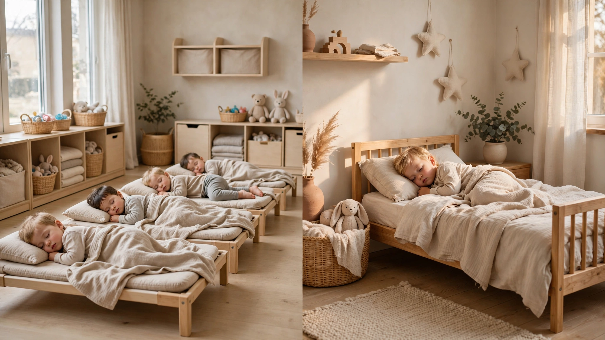 toddler naps at daycare but not at home comparison
